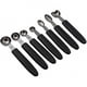 thumbnail image 1 of 7Pcs Stainless Steel Melon Baller Scoop Set for Cutting and Scooping Fruit Melons Cake, 1 of 5
