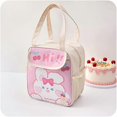 thumbnail image 2 of Cute Lunch Bag for Women Girls Japanese Anime Insulated Cooler Kawaii Lunch Box for Kids Teens Preschool High College School Student (Ice cream bunny), 2 of 4