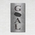thumbnail image 3 of Luxe Metal Art 'Hockey Goal' by Susan Ball, Metal Wall Art, 24"x48", 3 of 10