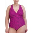 thumbnail image 3 of Eddie Bauer Womens Midweight Ruched Shaping One Piece Swimsuit, 3 of 5