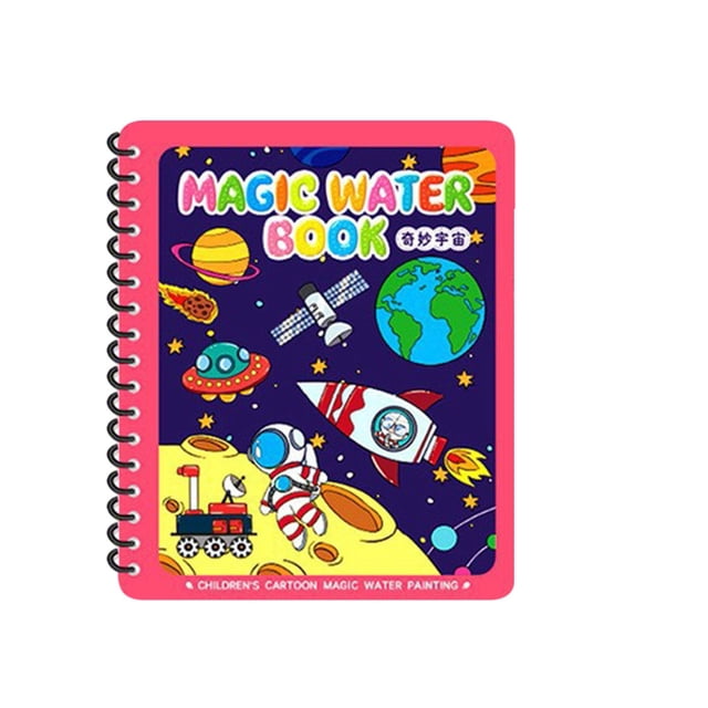 Libro de Pintura de Acuarela para Niños, Graffiti Repetido, Colorear con Pluma de Agua, Libros de Pintura, Libros de Pintura con Pluma de Pintura de Agua, Libros de Pintura con Pluma de Pintura de Agu