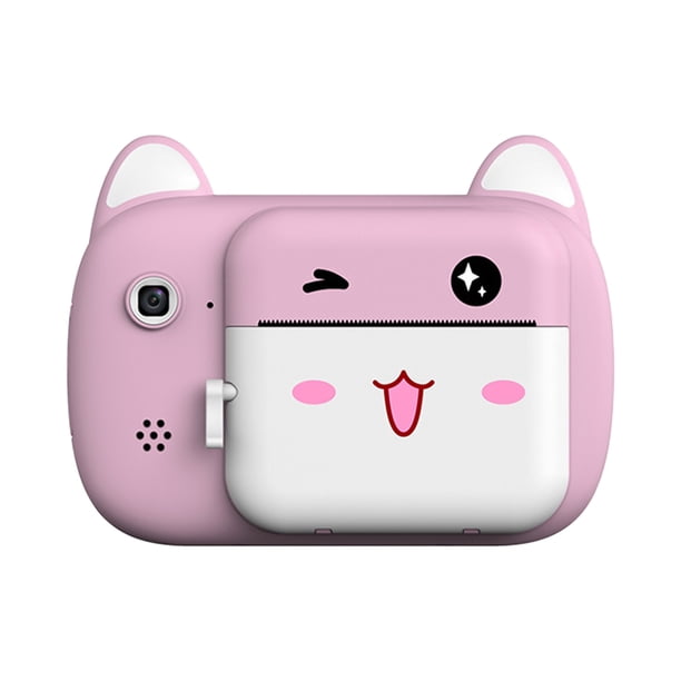 Cute Cartoon Instant Print Kids Cámara digital 1080P Video Camera