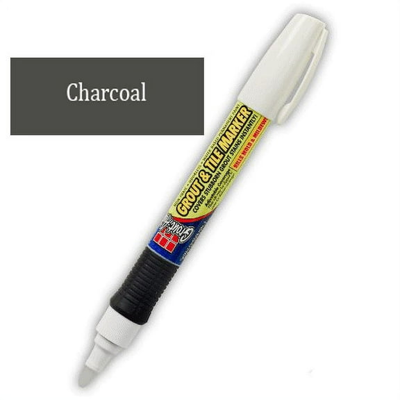 SKM Industries Grout Aide Marker - Fast Drying Charcoal
