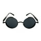 thumbnail image 1 of Baroc Vintage Star Black Lentes de Sol Redondos Metálicos UV400 Estilo Retro, 1 of 4