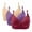 Multicolor, variant on Fatuov Plus Size Bras for Women Wireless Seamless All Day Comfort Bras for Casual Full Coverage Push Up Breathable T-Shirt Bras, 3-Pack, Multicolor, 46B