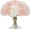 White & Pink, variant on 6pcs White Hydrangea Artificial Flowers, Faux Hydrangea Flowers with Stems, Full Heads Silk Fake Hydrangea Flowers for Wedding Bouquet Home Party Decor Centerpieces Floral Arrangements