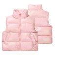 thumbnail image 6 of KYAIGUO Baby Kids Boys Girls Vest Coats Jackets 2-9 Years Unisex Fall Winter Zipper down Cotton Inside Outside Wear Waistcoat, 6 of 8