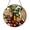 Acrylic 3.5 Inch, variant on Rustic Kitchen Vegetable Stained Glass Suncatcher Window Hanging Decor, Tomato Herb Bottle Stained Glass Style Window Ornament, Farmhouse Food Art Sun Catcher Kitchen Home Decor