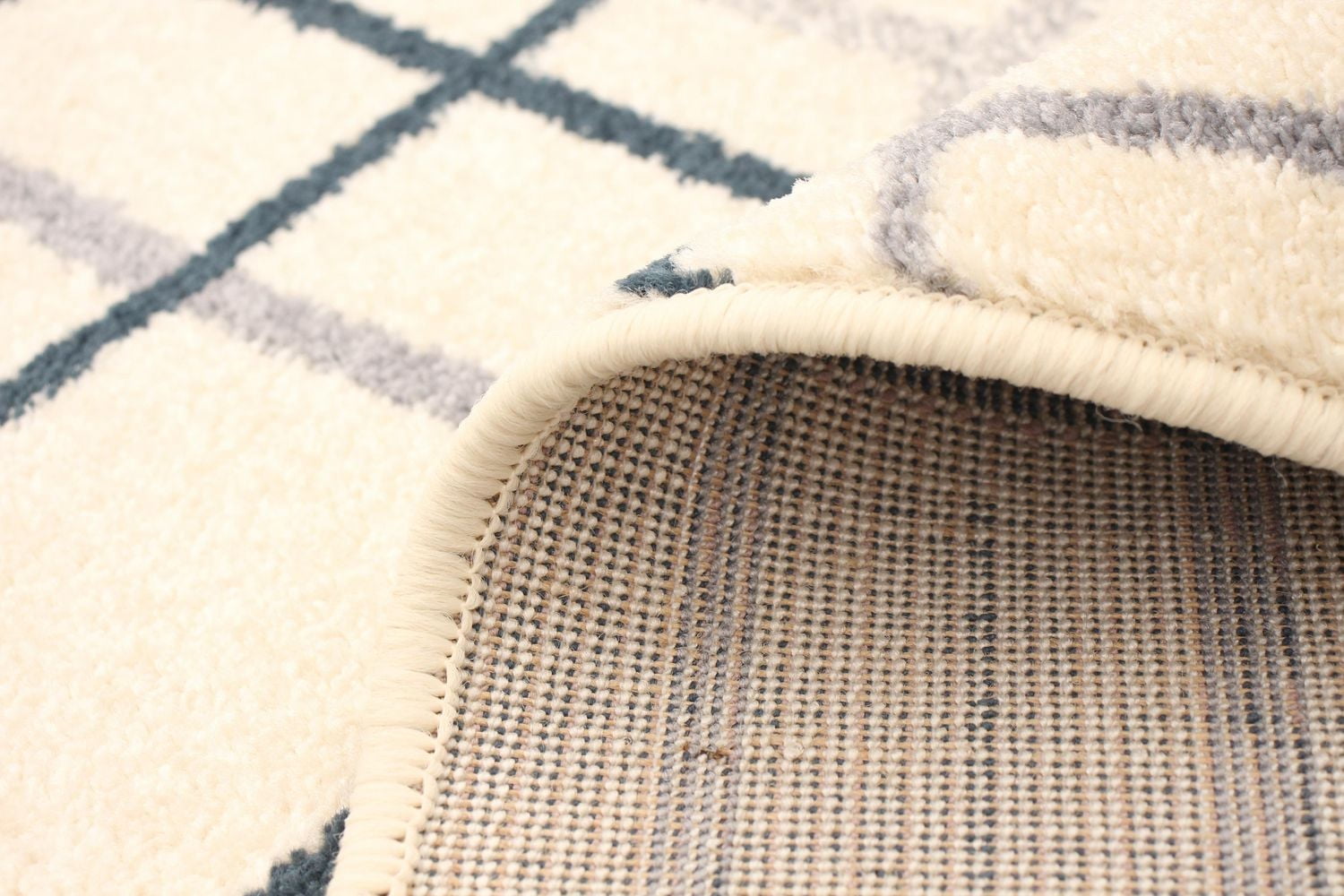 ECARPET Abstract Striped Area Rug, Modern Indoor Carpet Tessa Collection