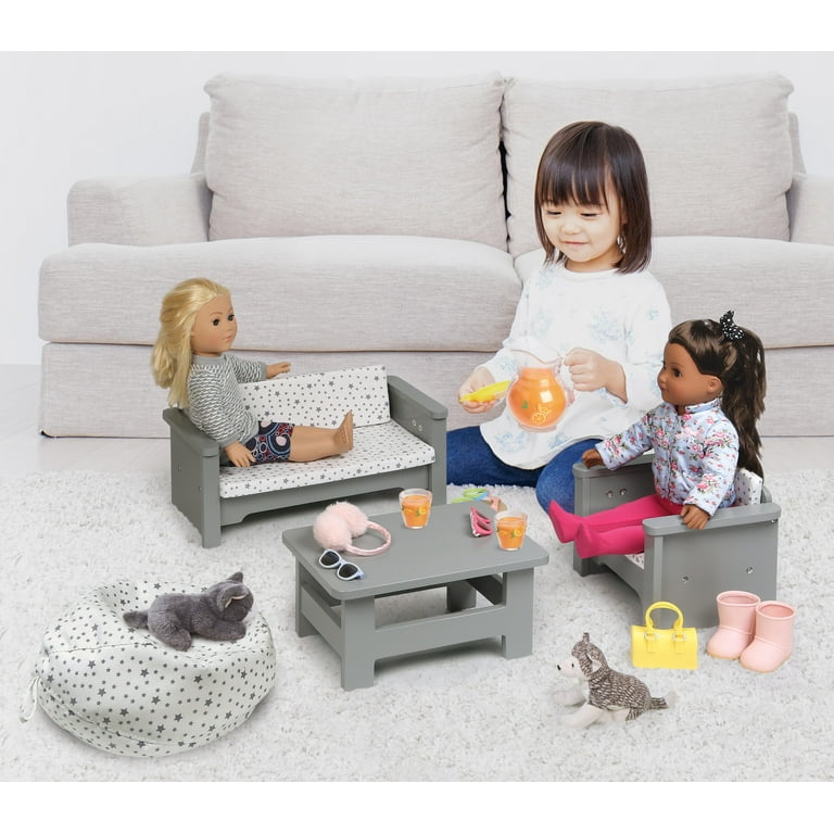 American Girl Sofa Set Baci Living Room
