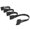 One for four, variant on Lerpwige SATA 15PIN Expansion Cable 15Pin Male to 1 2 3 4 5 Female Splitter Connector for SATA Hard Drives Power Cord