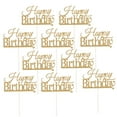 thumbnail image 3 of FRCOLOR  10 Pcs Theme Supplies Birthday Cake Flags Multi-tiered Decoration, 3 of 8