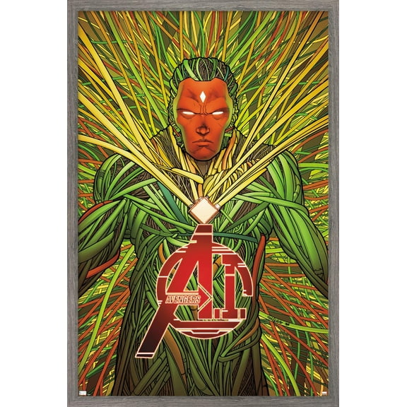 Marvel Comics - Vision - Avengers A.I. #8 Wall Poster, 22.375" x 34", Framed