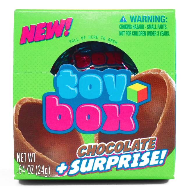 Toy Box Chocolate Surprise 3.5 oz each (5 Items Per Order, not per case