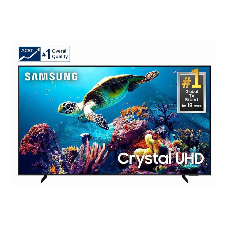 Samsung UN60DU6900F 60" Diagonal Class (60.1" viewable) - DU6900 Series LED-backlit LCD TV - Crystal UHD - Smart TV - Tizen OS - 4K UHD (2160p) 3840 x 2160 - HDR - black gallery view