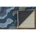 thumbnail image 4 of Feizy Serrano Transitional Abstract, Gray/Taupe/Blue, 10' x 14' Area Rug Sheen Industrial Watercolor Floor Rug for Living room Bedroom, 4 of 8