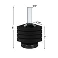 thumbnail image 2 of Aquaneat Aquarium Sponge Filter, Corner Filter, Breeding Shrimp Nano Fish Tank with Airline Tubing, Air Pump Valves, Suction Cups, 2 of 3