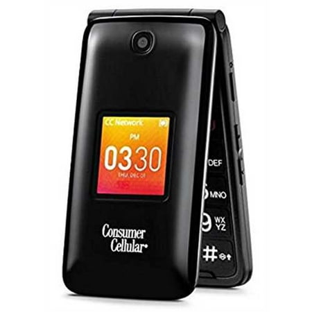 Consumer Cellular - Alcatel Go Flip 4044L 4G Lte 4G 2MP - Flip Phone -