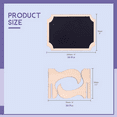thumbnail image 2 of 60Pcs Mini Chalkboard Sign Food Labels for Party Buffet, Wooden Small Chalk Board Signs (Rectangle ), 2 of 6