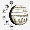 thumbnail image 6 of Kll Rice Harvest Tire Cover,Universal Wheel Tire Cover For Trailer, Rv, Suv, Truck,Camper And Many Vehicle,(17 Inch), 6 of 7