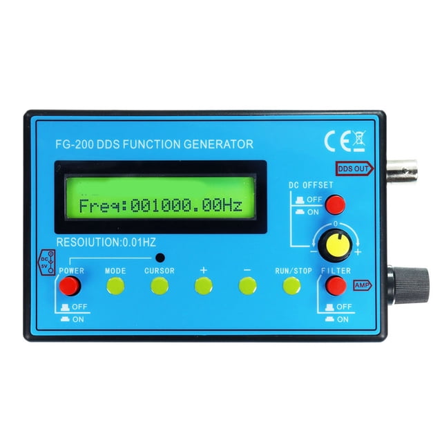 Source Module, Compact DDS Functional Generator 0.01Hz To 500kHz High Accuracy for Electronic Circuit Testing Debugging