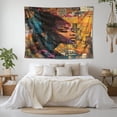 thumbnail image 7 of Urban Street Art Essence Wall Tapestry for Bedroom by DC | African American Tapestry Wall Hanging & Aesthetic Decor for Dorm, Living Room, Picnic & Home | 36"x48", 7 of 7
