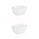 thumbnail image 4 of Billuyoard Bote de basura colgante versátil para una cocina más limpia en , suministros de cocina, suministros colgantes para colgar en la pared blanco 28*14*11cm 2Conjunto, 4 of 6