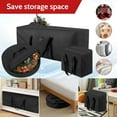 thumbnail image 6 of Yexmas 3 Pack Large Christmas Tree Storage Bag,Fits up to 7.5 ft Artificial Trees,Christmas Wreath Garland Storage Bag,Christmas Ornament Storage Box,Reinforced Handles & zipper,Black, 6 of 7