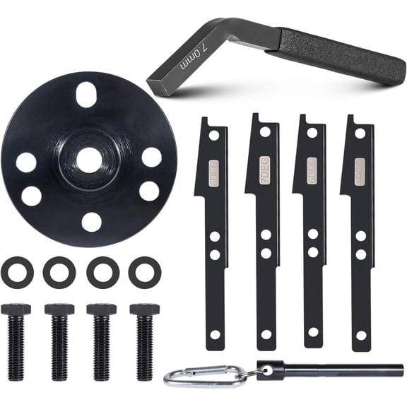 3163021 Cam Timing Tool Kit & 3163530 Engine Brake 7MM Adjustment Tool Fits for Cummins ISX Engine Premium Steel