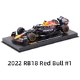 thumbnail image 1 of Bburago 1:43 Red Bull 2022 RB18 RB16B #11 #33 Turquía F1 fórmula coche estático fundido a presión vehículos coleccionables modelo de coches de carreras Juguetes Fivean unisex, 1 of 2