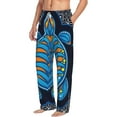 thumbnail image 2 of Balery Men'S Turtle Pants,Sleepwear Pants,Pajama Pants,Pj Bottoms Drawstring And Pockets-Medium, 2 of 9