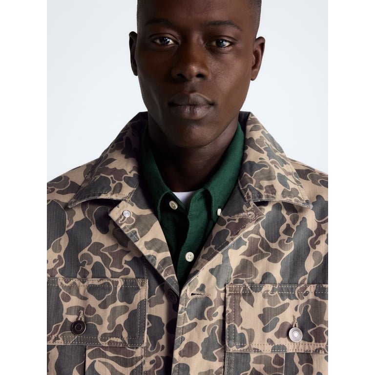 Free Assembly Men's Cotton Camo Utility Jacket photo 5