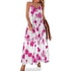 thumbnail image 1 of Vestido sin mangas con estampado abstracto de salpicaduras de agua en color rosa pastel Vestidos de mujer Vestido de mujer, 1 of 7