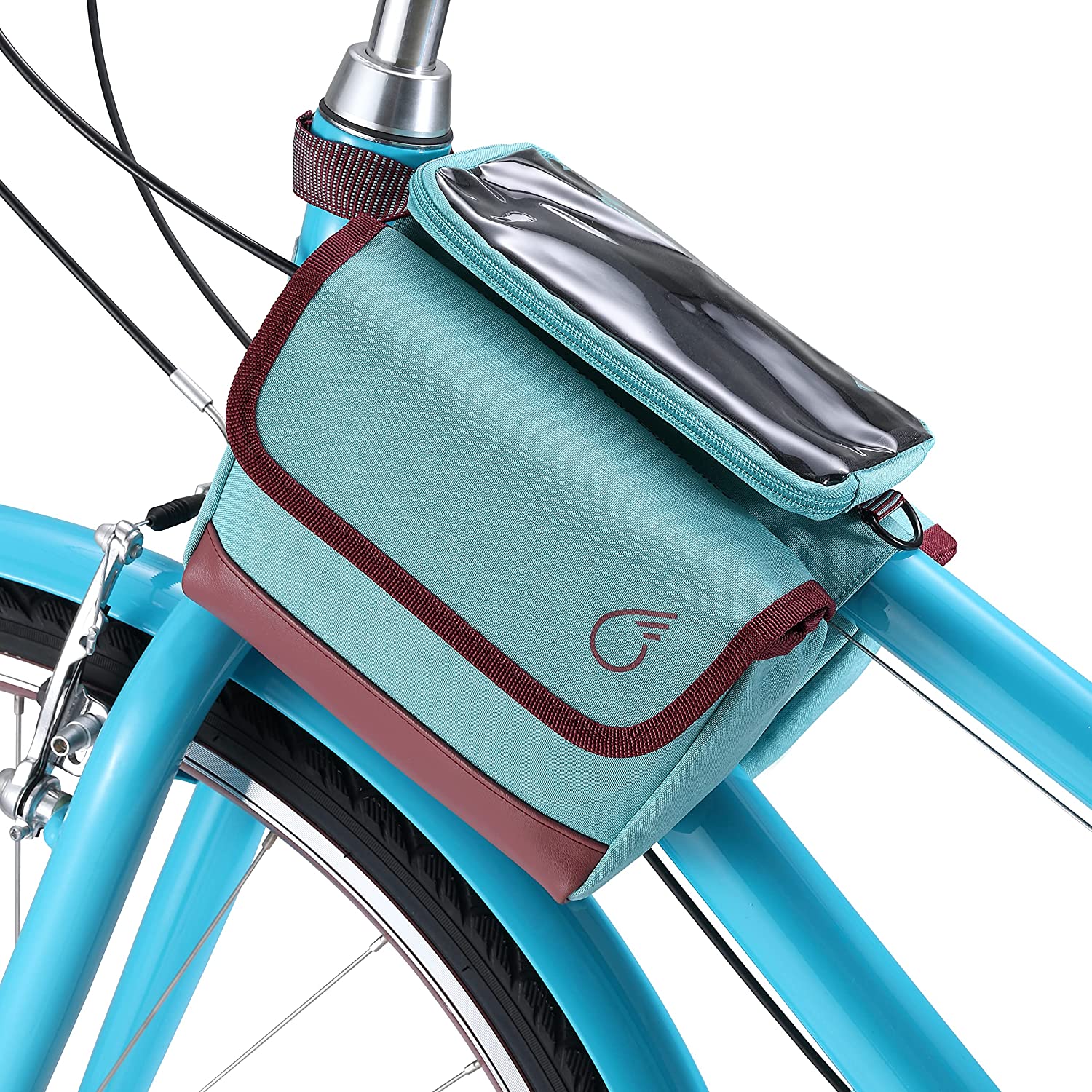 sixthreezero Bicycle Pannier Bag Rear Double Sided 2 Capacity-Rack, Teal