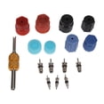thumbnail image 1 of SHISUYAN 16Pcs/Set Universal Air Conditioning Service A/C AC System Cores Seal Kit, 1 of 8
