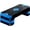Blue, variant on 27" Adjustable Exercise Aerobic Step Platform with Stackable Risers – 3 Levels (4", 6", 8") – Workout Stepper for Home Gym, Fitness & Physical Therapy Training