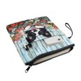 thumbnail image 3 of HELLHERO Dog and Floral Pattern Polyester Book Cover Sleeve Pouch for Readers Book Club Gifts for Textbooks Paperbacks Bag Lightweight, 3 of 8