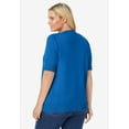 thumbnail image 2 of Woman Within Plus Size Perfect Elbow-Length Sleeve Cardigan, 2 of 6