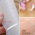 thumbnail image 4 of Pegatinas de encaje para párpados dobles listas para adherir con agua, pegatinas de belleza naturales de malla invisible, estilo duradero sin pegamento de oliva, 4 of 4