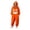 A200 Orange, variant on HOWPAY Adult Halloween Costumes Hooded Fleece Onesie Loose Fit Soft Fall Winter Jumpsuit Cozy Halloween Costume For Holiday Masquerade Party Loungewear Halloween Costumes L