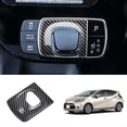 thumbnail image 2 of Car Carbon Fiber Central Control Gear Shift Panel Cover Trim Decal Interior Modification For Aqua 2, 2 of 5