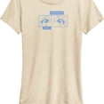 thumbnail image 3 of Instant Message - Manga Girl Eyes Short Sleeve Graphic T-Shirt, 3 of 6