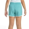 thumbnail image 2 of Girls 7-16 adidas Woven Athletic Shorts Color: Green Size: MEDIUM, 2 of 4