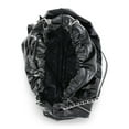 thumbnail image 4 of Paris Hilton Women's London Quilted Shoulder Bag with Chain Straps, Black, 4 of 5