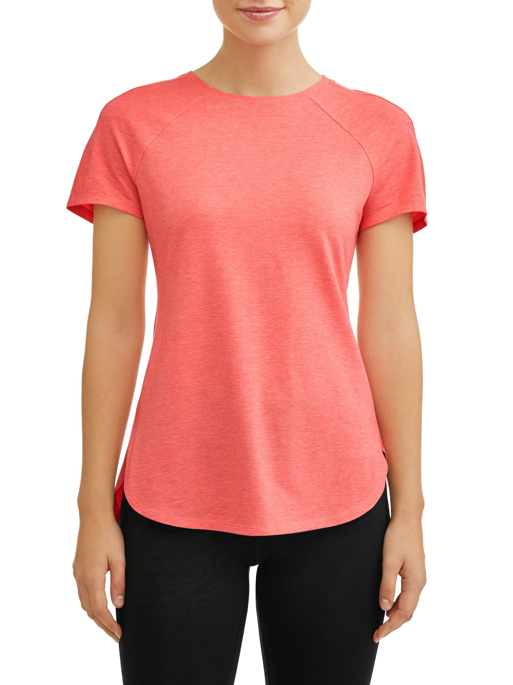 Avia Women's Core Active Short Sleeve Performance T-Shirt - Walmart.com