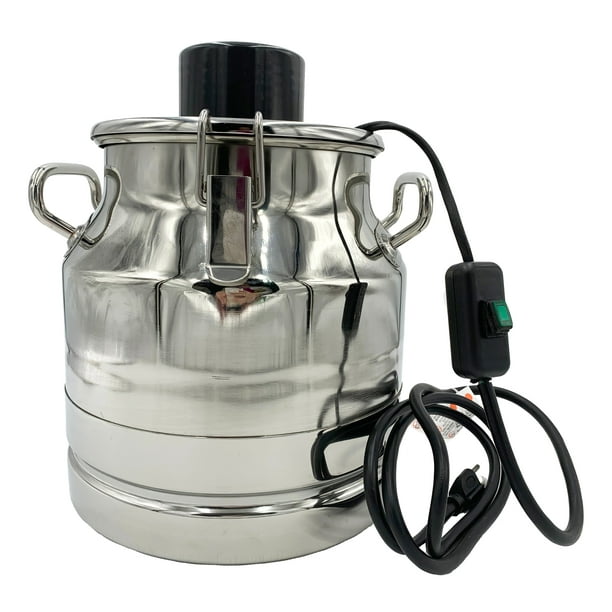 Electric Butter Churn 2.6 Gallon Capacity with Stainless Steel Body