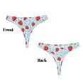 thumbnail image 3 of Fotbe Strawberry Tanga Sin Costuras para Mujer con Estampado – Panties Invisibles, Transpirables y Cómodos para Uso Diario-Medium, 3 of 6