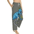 thumbnail image 2 of Bingfone Pajamas For Women,Fun Riding Dinosaur Pajama Pants With Pockets-Xx-Large, 2 of 9