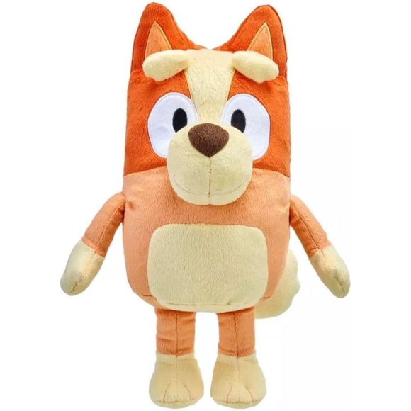 12" Talking Bingo Plush - Interactive - Sing Along with Bingo, 9 Different Phrases, Multicolor, 17137