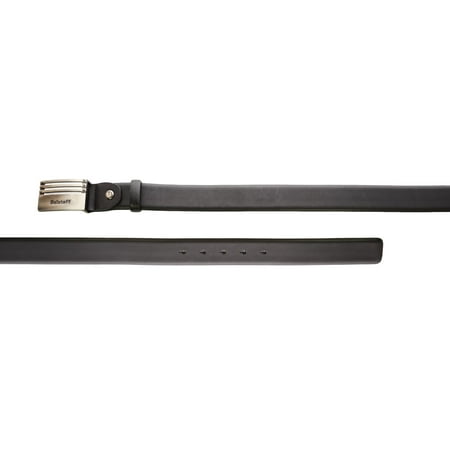 Belstaff Leather - Belstaff Men's Leather Plate Man Belt II - 110/130cm Black